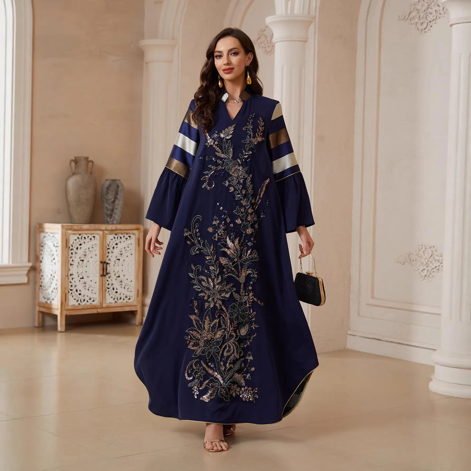 Muslim Women Dress Abaya Jalab - Jalabiya Women Arabic 评论和价格