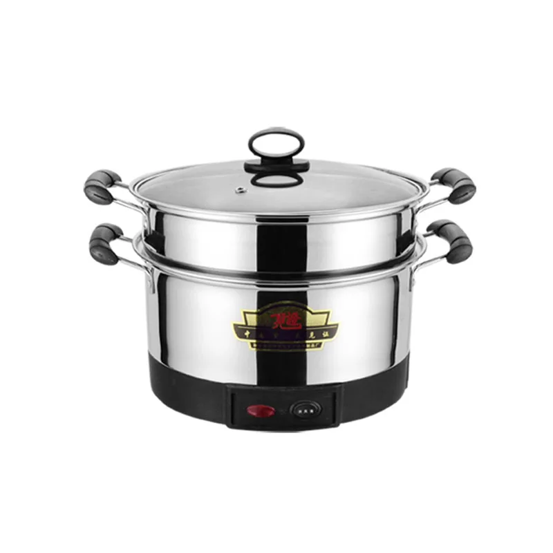 Mini bol de cuisson en acier inoxydable, pour soupe de légumes, casserole Chinoise, couvercle de cuisine électrique, pour Fondue Chinoise