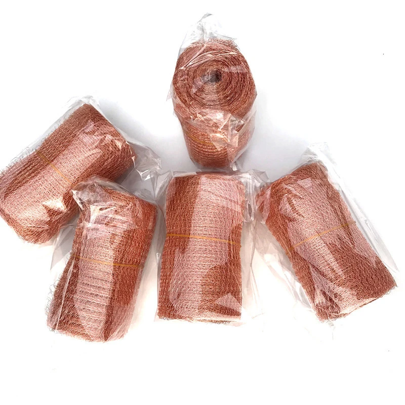 3-12Meter 4Wires Copper Mesh Woven Filter Column Packing Sanitary Food Grade For Distillation Apparatus Moonshine Home Brew Beer