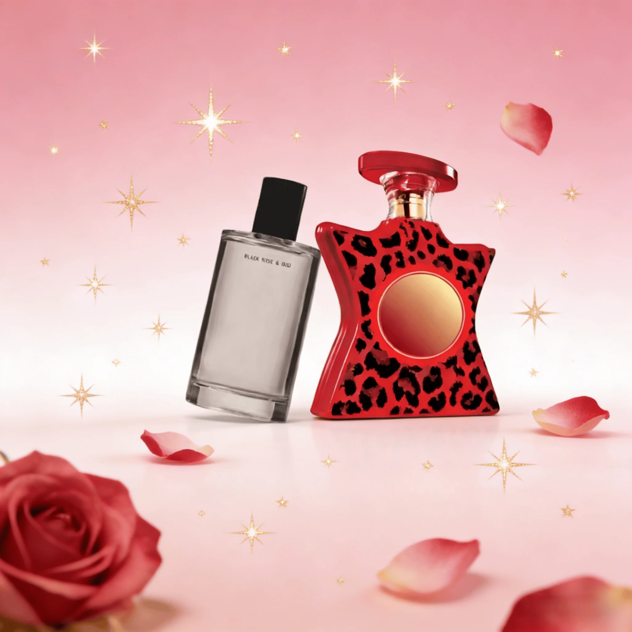 

New no9 Men's EDP Spray | Long-lasting Floral Scent, Elegant Floral Fragrance & Salt & Rock Body Mist - Black Rose & Oud Scent