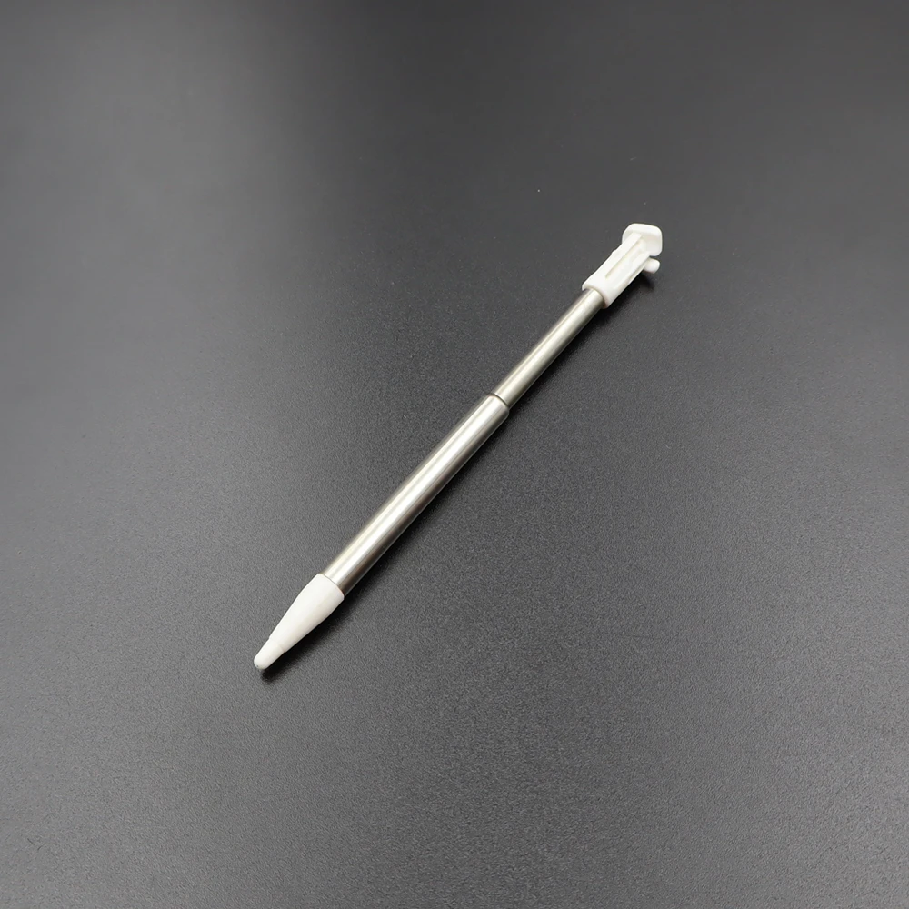 새로운 2DS XL/LL용 1개 금속 텔레스코픽 스타일러스 터치 펜 교체 수리 부품 터치 스크린