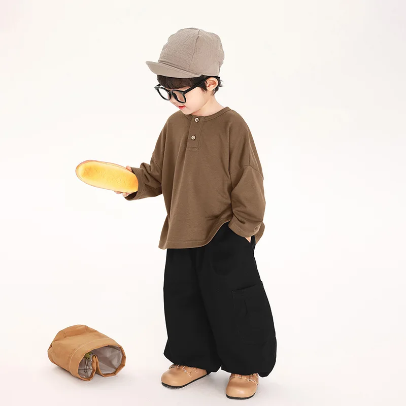 

Spring and Autumn Fashion Casual All-match Comfortable Korean Loose Long Sleeve Hoodie Long Sleeved T-shirt