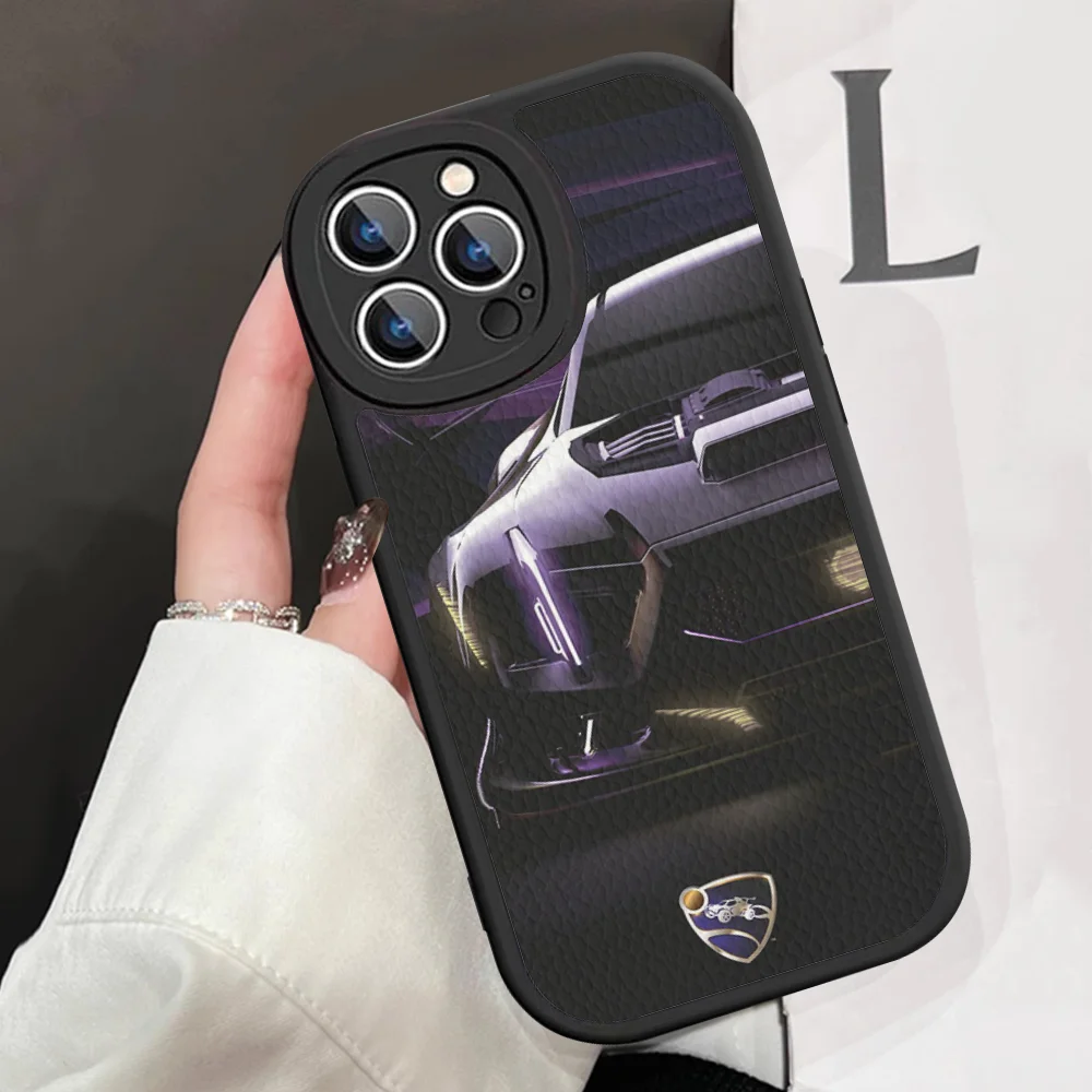 Rocket League Phone Case Hard Leather For IPhone 16 15 14 13 12 Mini 11 14 Pro Max Xs X Xr 7 8 Plus Fundas