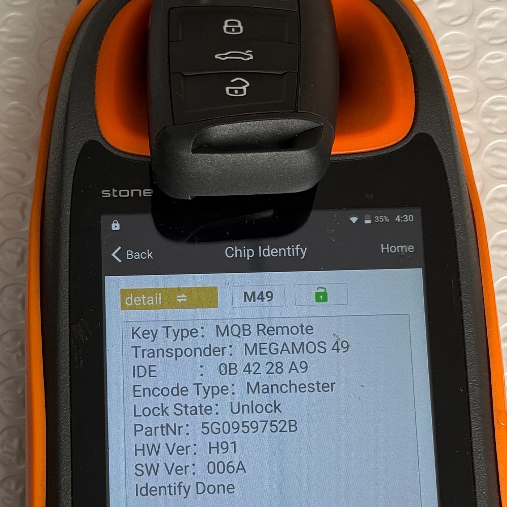 Original For Volkswagen VW Golf 7 For Skoda Octavia A7 Half Keyless 434MHz MQB48 Remote Car Key Fob 5G0959753BA 5G0959752BA