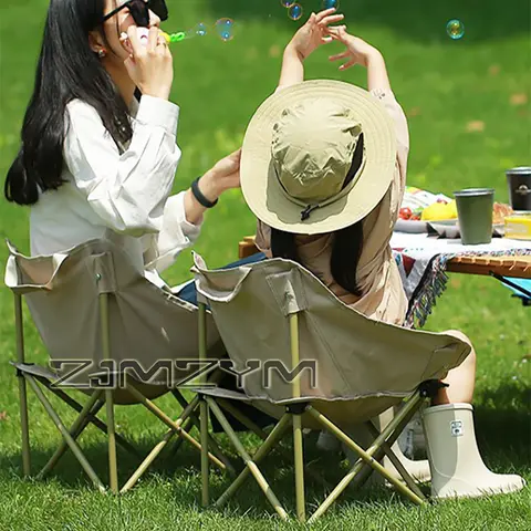 휴대용 야외 접이식 의자, 옥스포드 천 접이식 라운지 의자, 음료 거치대 포함, 캠핑 피크닉 낚시 의자