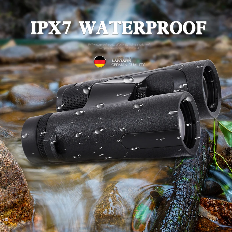 

Luxun 10X42 ED Binoculars for Adults High Powered HD Bird Watching Binocular for Hunting with Clear Vision Easy Focus Binoculars