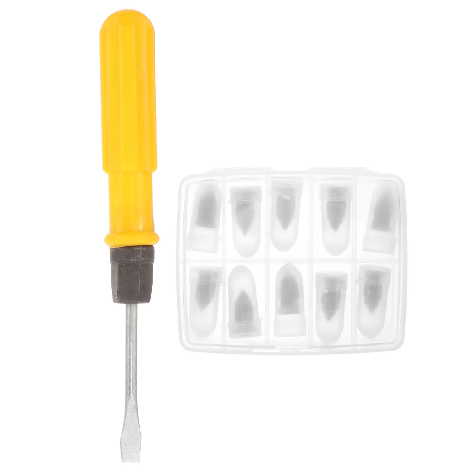 

1Set Tire Repairing Nail Large Size Rubber Plugs Auto Motorcycle Car Tire Plug Repair Kit Repairing Rubber Screw Nail