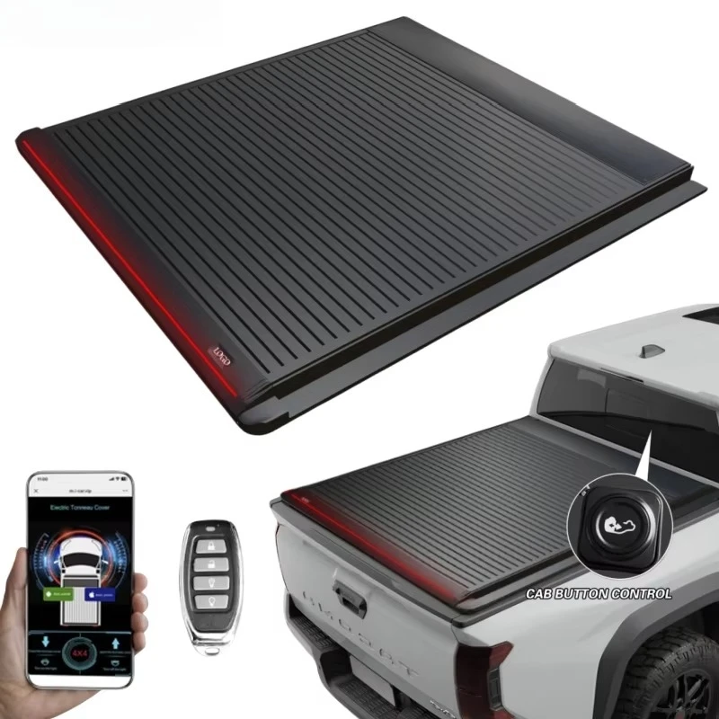 Roller Shutter Lid Hard Retractable Bed Cover Truck Tonneau Cover for 2022 2024 2025 Toyota Tacoma TRD SR5 Sport 5ft 6ft