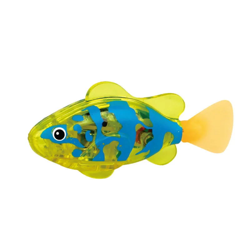 Hot Selling Electric Swimming Fish Toy Realistic Light-Up Induction Robotic Fish Electronic Pet Water Toy For Bath Time Play - view 6