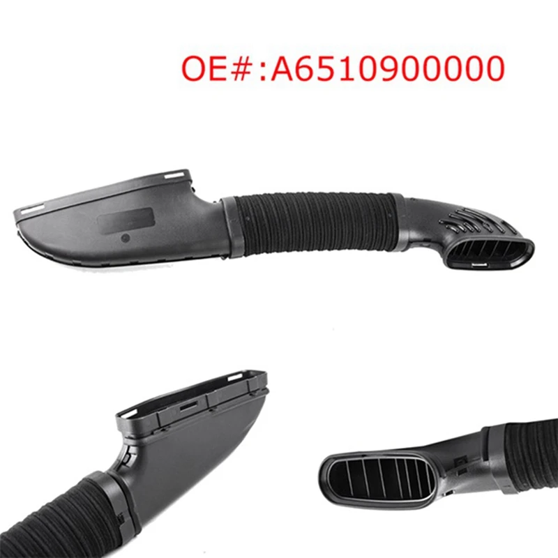 2 Pcs Engine Air Intake Hose Pipe A6510900000 A6510904337 For Mercedes-Benz W176 W246 W117 W156 A B CLA GLA-Class OM651