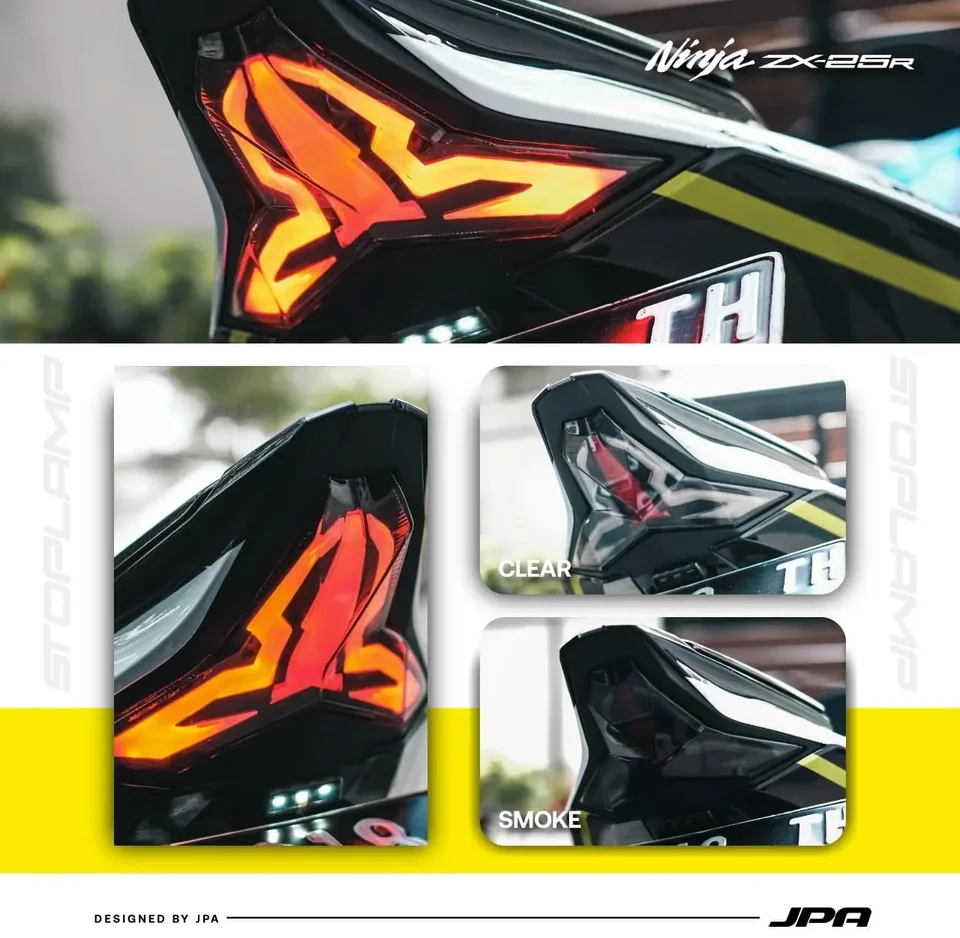 2025/ZX25R ZX6R ZX10R Stop Lamp LED custom Rear Tail Light For