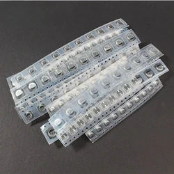 130PCS SMD Aluminum Electrolytic Capacitor Kit 1UF220UF 13Value Capacitor Kit 16V 25V 50V 2.2UF 4.7UF 10UF 22UF 47UF 100UF 220UF