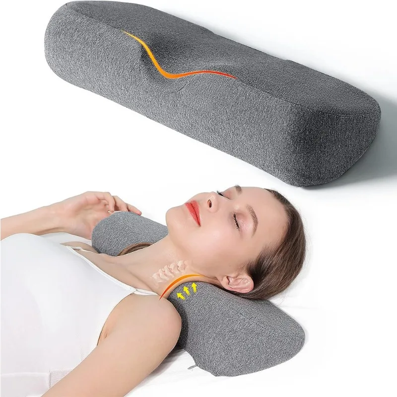 

2025 NEW Unisex Memory Cotton Cervical Spine Pillow Slow Rebound Neck Support for Single Sleeping Special Pillow