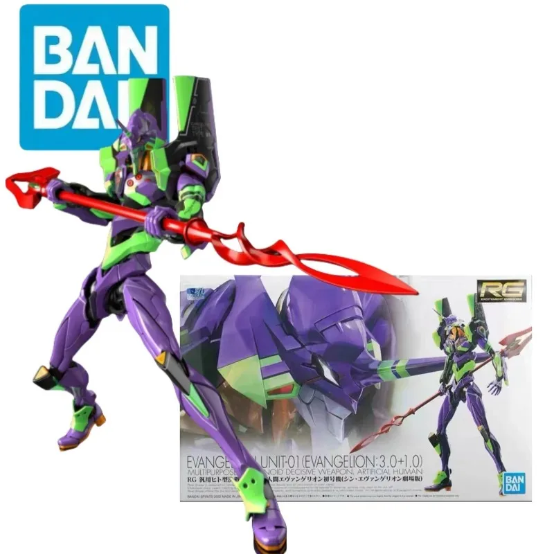 الأصلي بانداي أطقم منمذجة RG Evangelion UNIT-00 -01 -02 -03 -04 -06 -08 أنيمي ألعاب شخصيات الحركة تحصيل Modelcollect