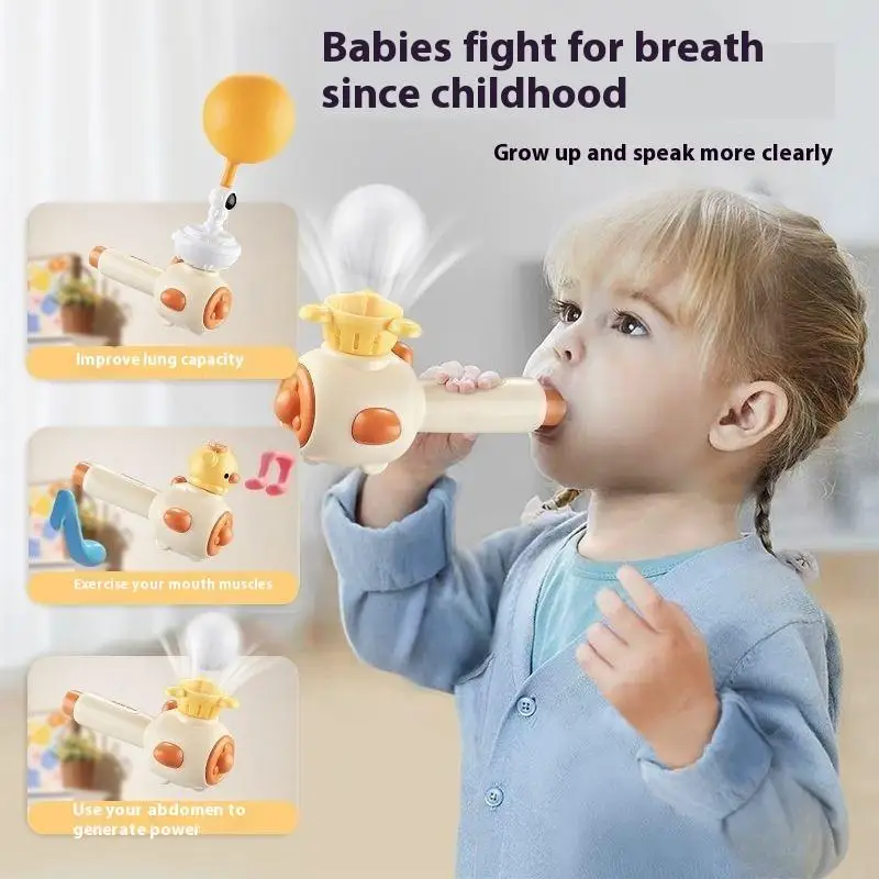 Balle Magique Jouet D'exercice Respiratoire Pour Enfants - Avec 6 Ballons, Développement
