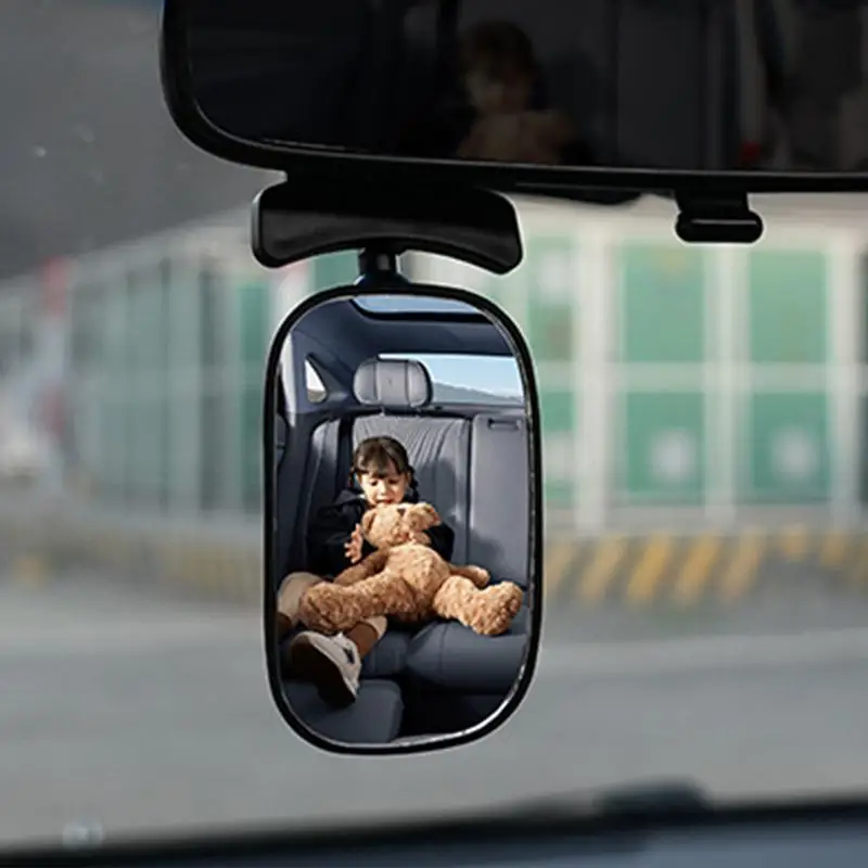 

Car Baby Rearview Mirror Rear Facing Car Seat Mirrors Safety Auto Rear View Mirror Monitor Back Seat Baby Rear Convex Mirror