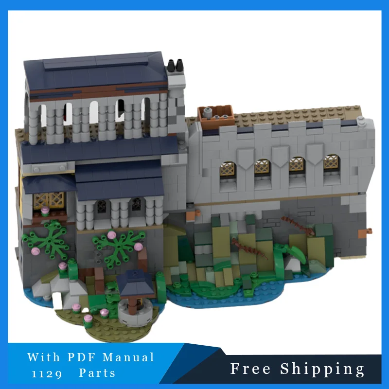 

1129 Parts MOC Building Block The Knight Modular DIY Model Technology Bricks City Street View Blocks Toy Assembly Christmas Gift