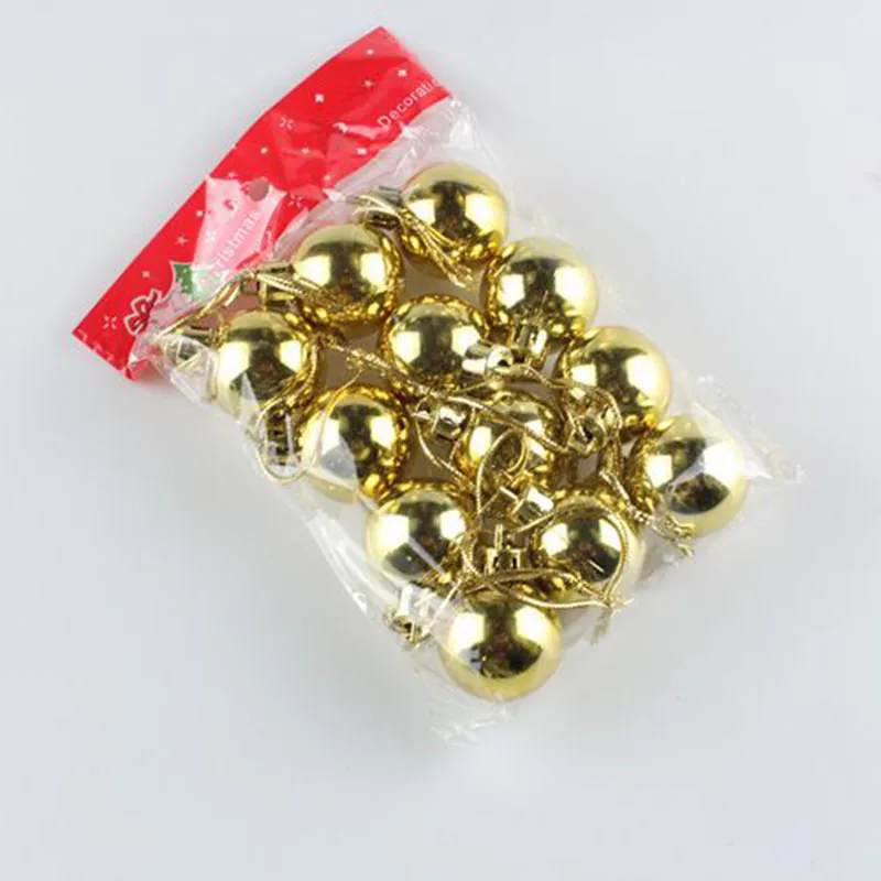 3cm Christmas Ball Wholesale Electroplated Ball Bright Light Ball Christmas Tree Decoration Christmas Decoration Pendant Props - Image 3