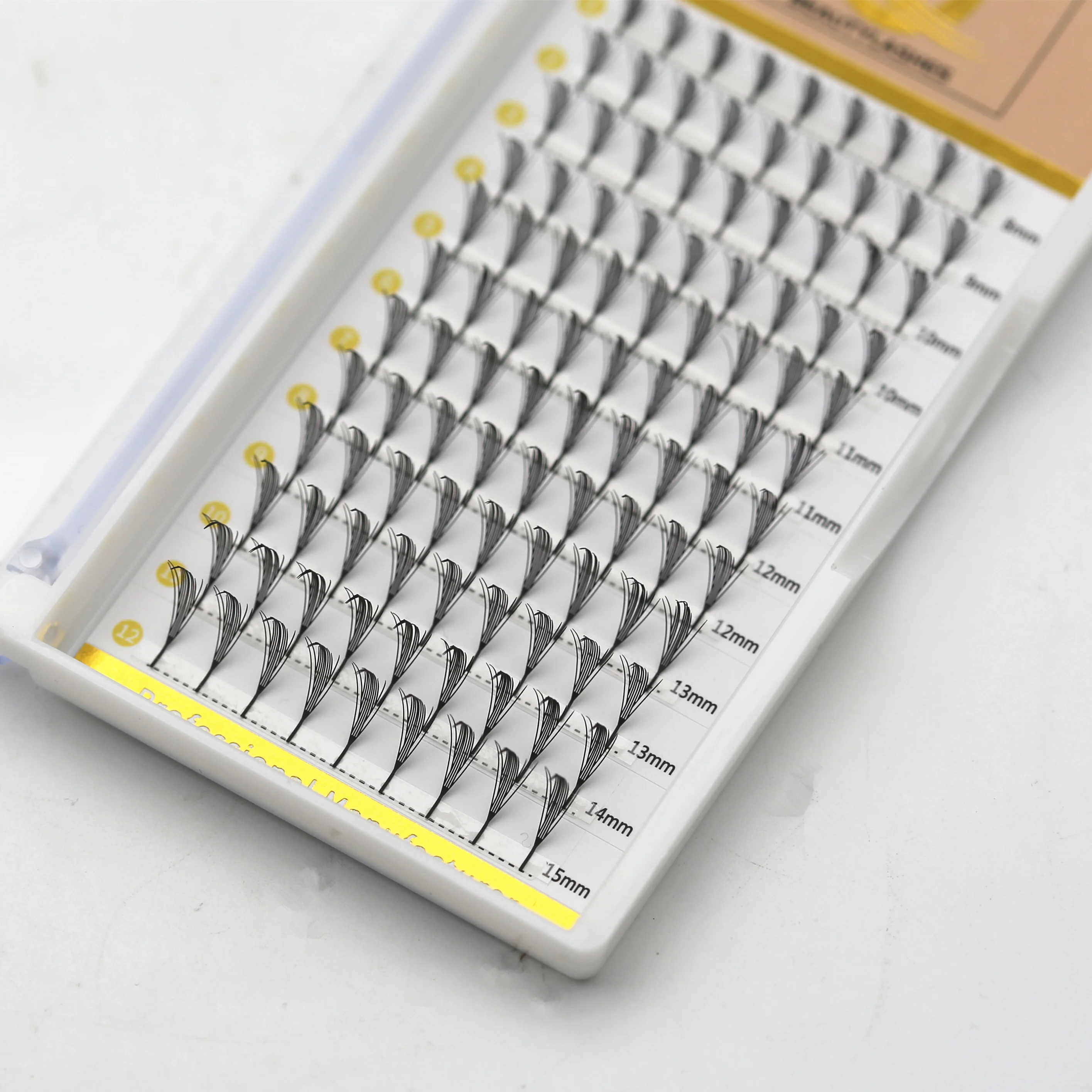 Comic Wing eyelash extension manfa premade พัดลมขนตาปลอม