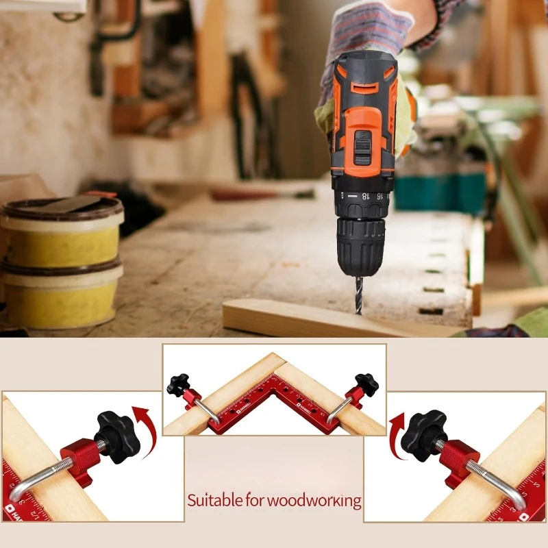 Degree Positioning Squares Right Angle Clamps 5.5