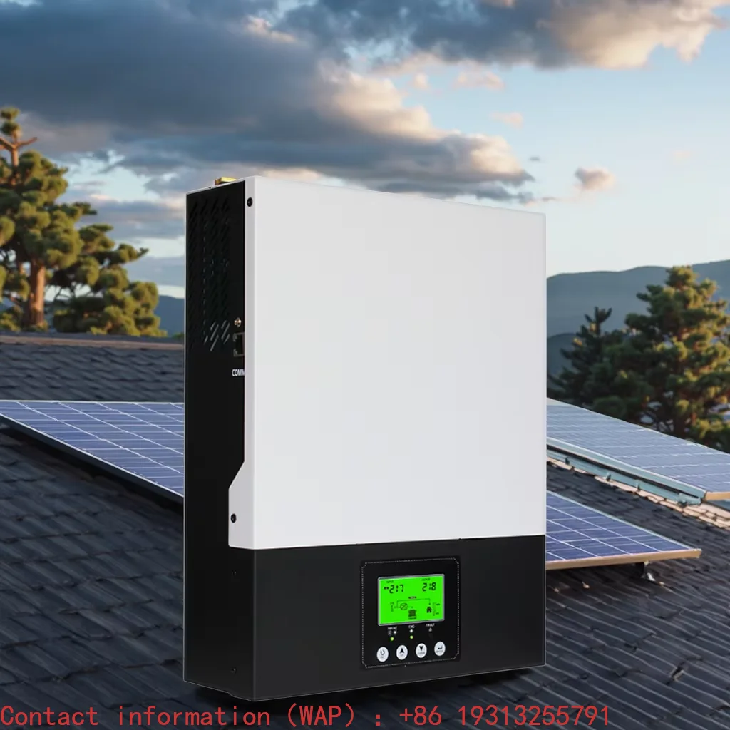 3kVA 2.4kW AC String Power System 230V 50Hz Built 80A MPPT Charger Pure Sine Wave Single Household Energy Hybrid Solar Inverter