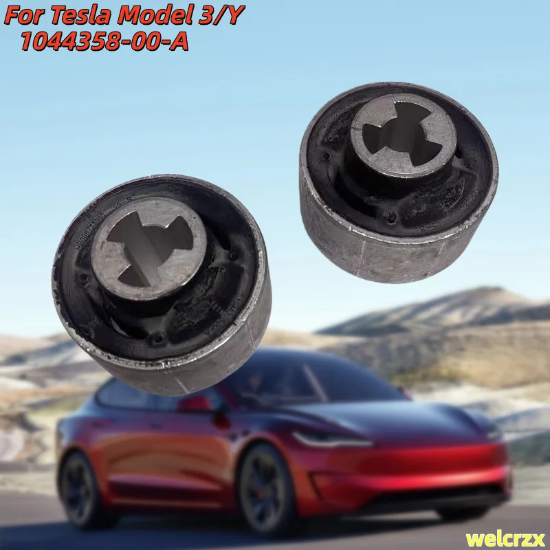 

1044358-00-A For Tesla Model 3/Y Front Suspension Lower Control Arm Lower Fork Rubber Bushing Elbow Rubber Sleeve Elbow 1044358