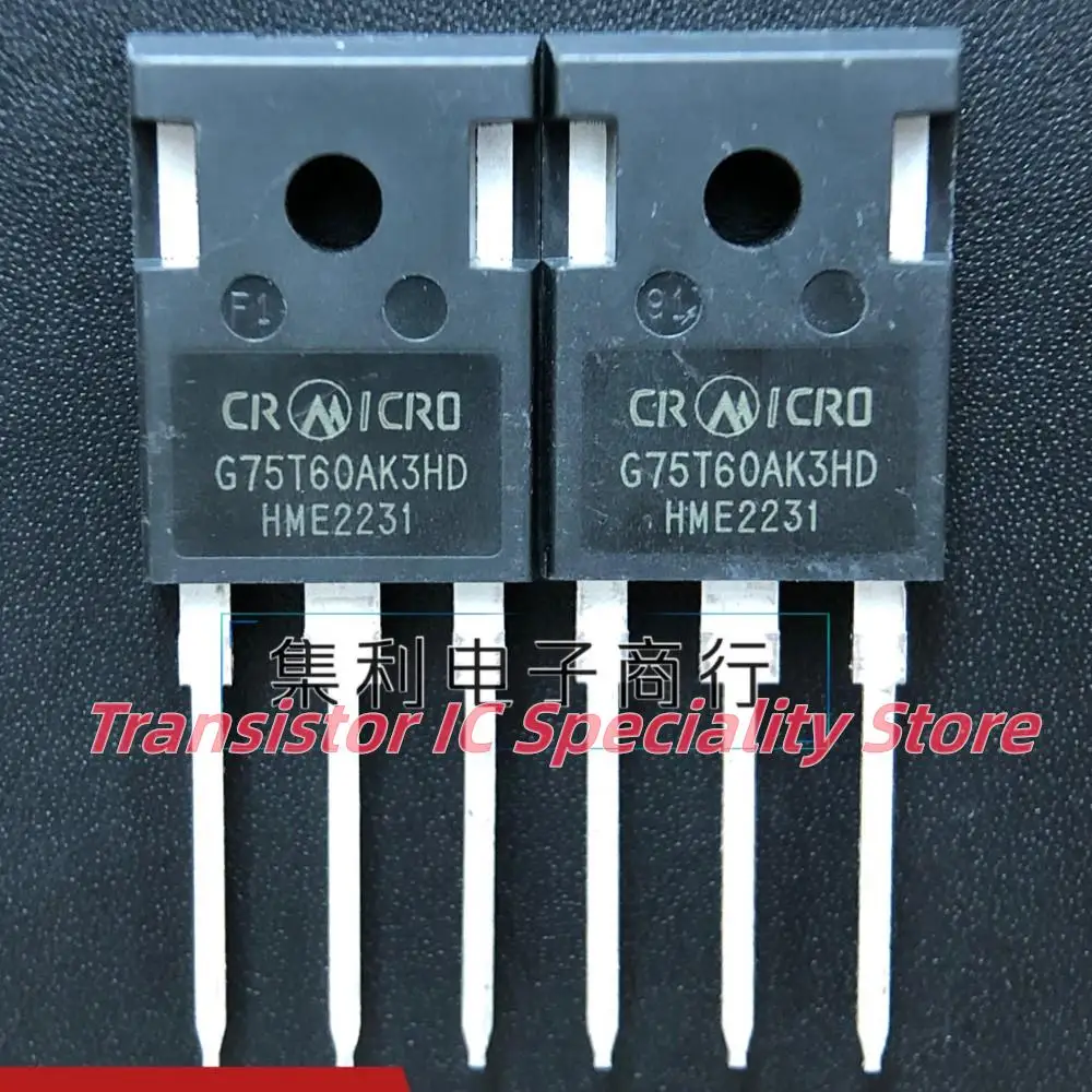 5PCS-10PCS  G75T60AK3HD  75A600V IGBT Imported  Original  Best Quality