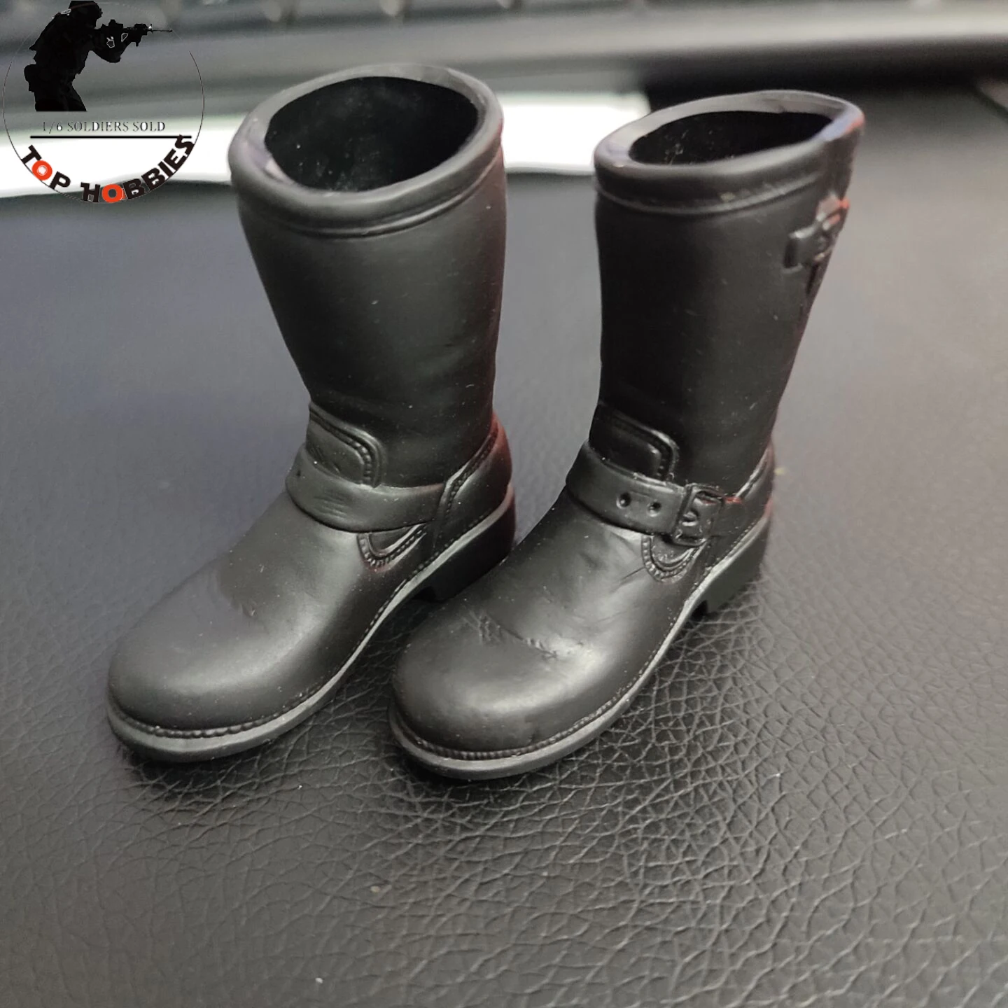 ASTOYS AS044 1/6 Punk หัวรถจักร Combat Boots ทหารสีดํารองเท้าสําหรับ 12 ''ชาย Action Figure Body ตุ๊กตาในสต็อก