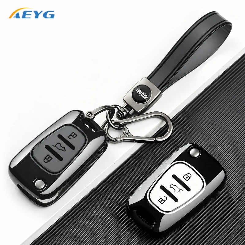 TPU Car Key Case Shell For Hyundai I20 I30 IX20 IX25 IX35 Elantra Accent For KIA Sportage Rio 3 Soul Optima Ceed Pro K5 K2 Pride - view 5