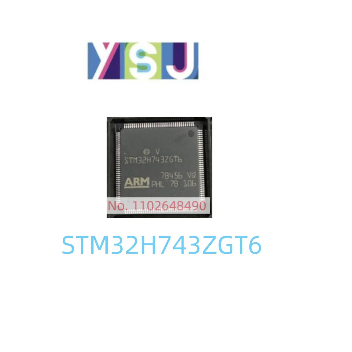 

STM32H743ZGT6 IC Brand New Microcontroller EncapsulationQFP144