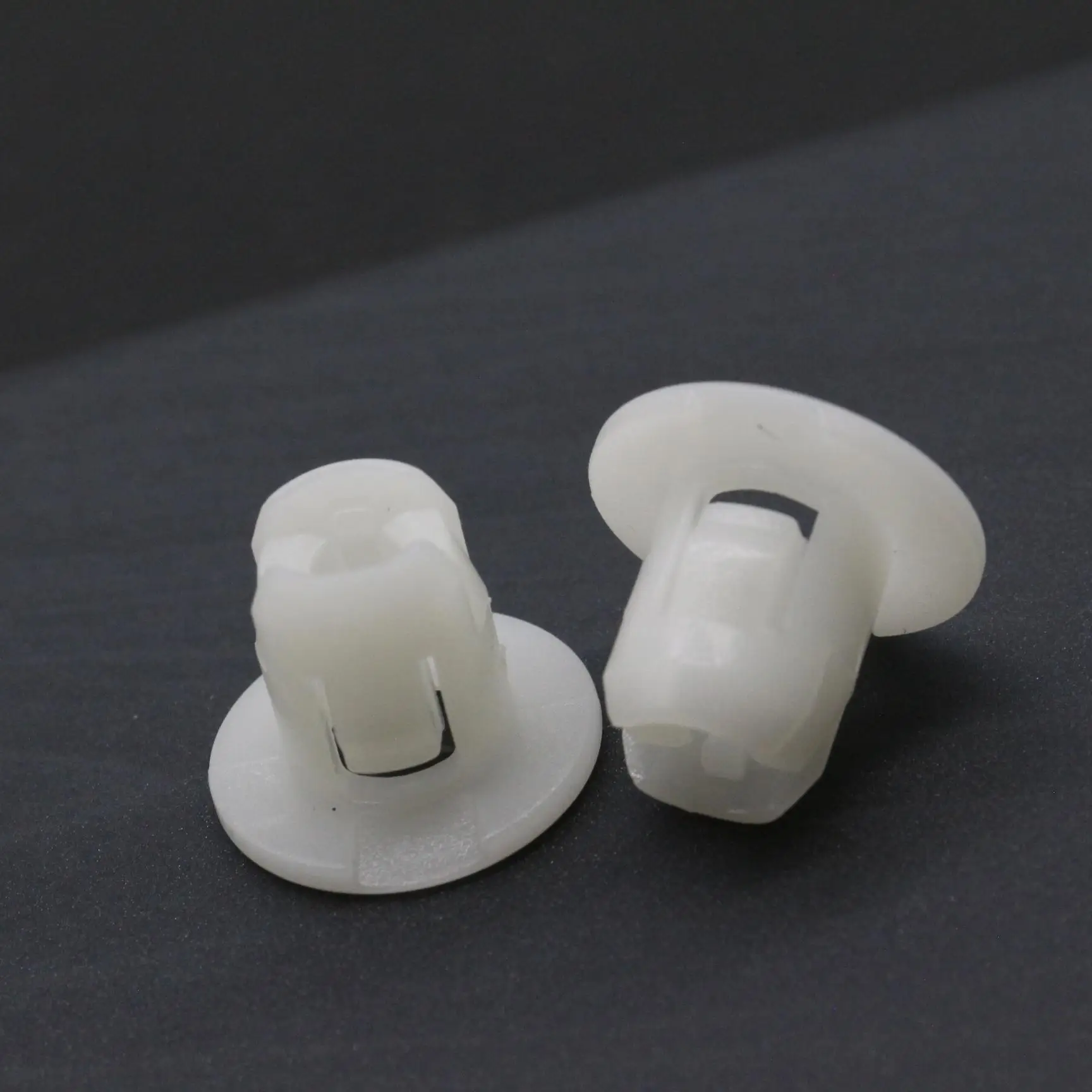 10 pcs Headliner Nuts Clips Fit For Mitsubishi Lancer 2002-2007, Mirage 1993-2002 White Nylon Fastener Retainers | MB817060