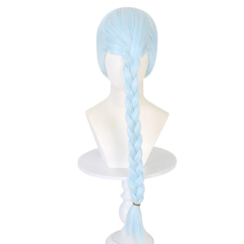 Vest Spell Return Spellcaster Donkere Dubbele Vlechten Pruik Anime Pruik COS Mourinho Pruik