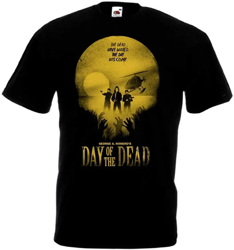 

Day Of The Dead v10 T-shirt black horror movie Romero all sizes S-5XL