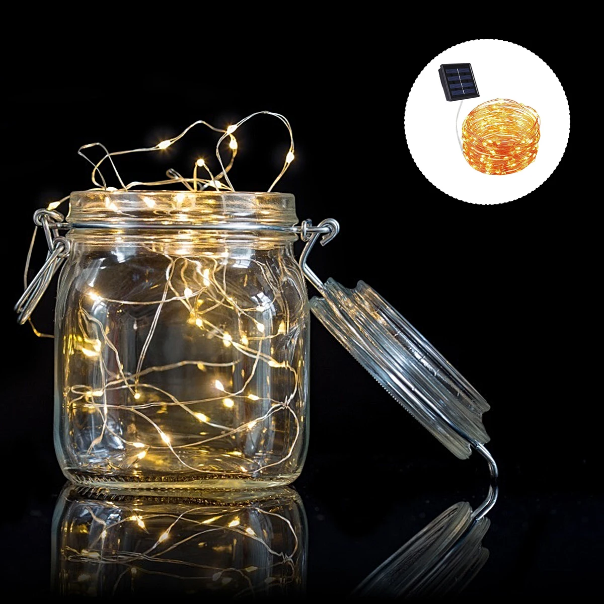

Quality LED String Lights Warm Light Solar Garden Decor Eco-Friendly for Christmas Parties Outdoor Events