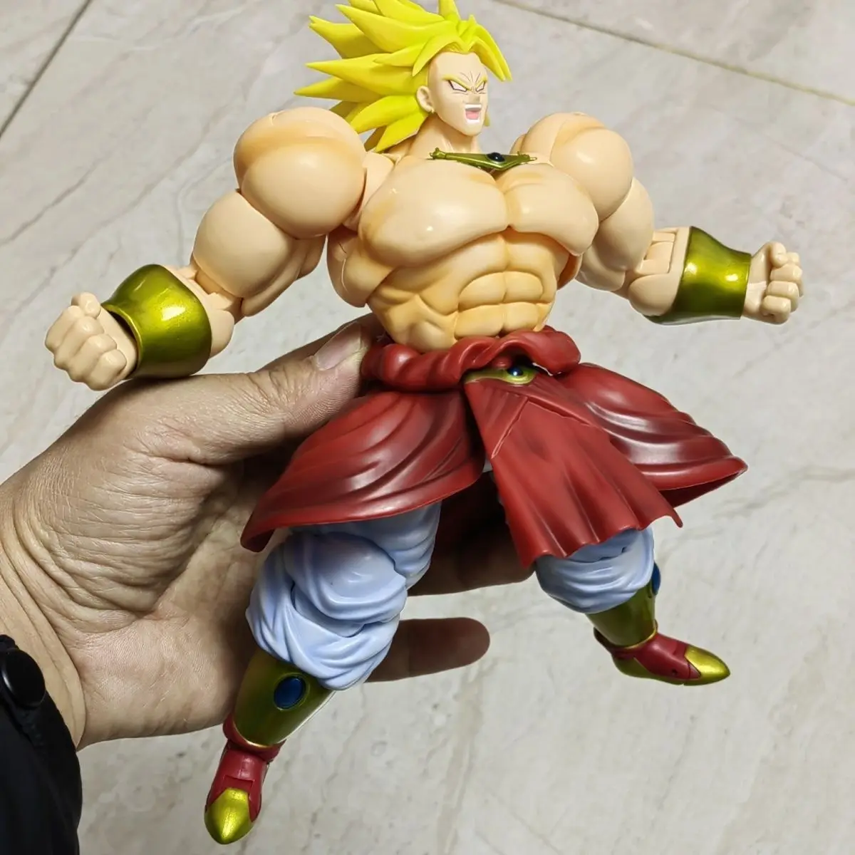 

New Demoniacal Fit Dragon Ball Z Shf Ssj Son Goku Vegeta Legendary Super Saiyan Broly Anime Action Figure Custom Gift Toys