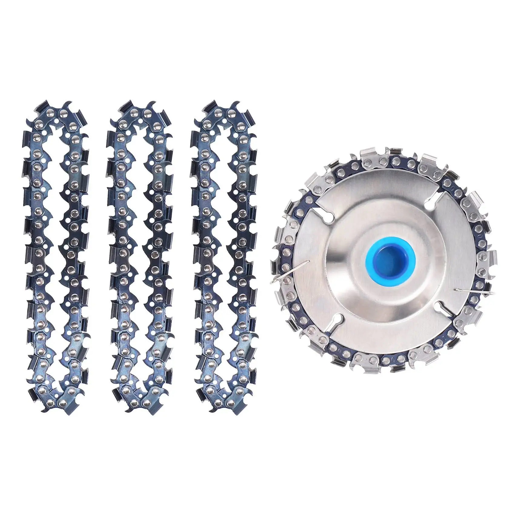 

Y42A-Wood Carving Chain Disc - With 3 PCS Of Extra Circlets, 7/8 Inch Arbor Wheel Grinding, Shaping Circular Chainsaw Disk