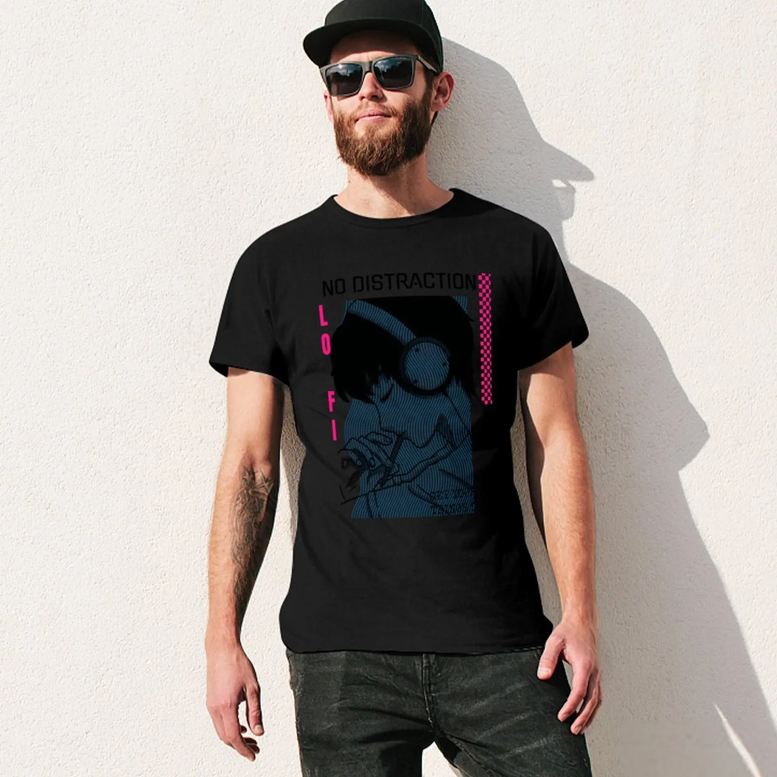 Lofi Relax Young Chill 80s 90s Sad Boy Girl T-Shirt anime tshirt clothes heavyweights mens cotton t shirts