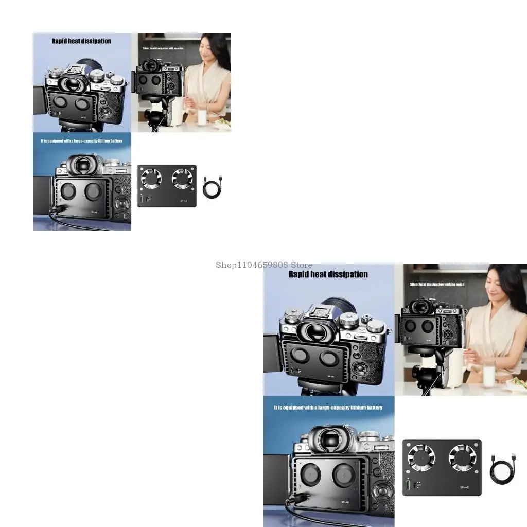 camera-do-ventilador-resfriamento-da-camera-radador-calor-replacememt-para-zv-e1-a7m4-a7c-a7s3-zv-e10-a6700-a7c2-camera