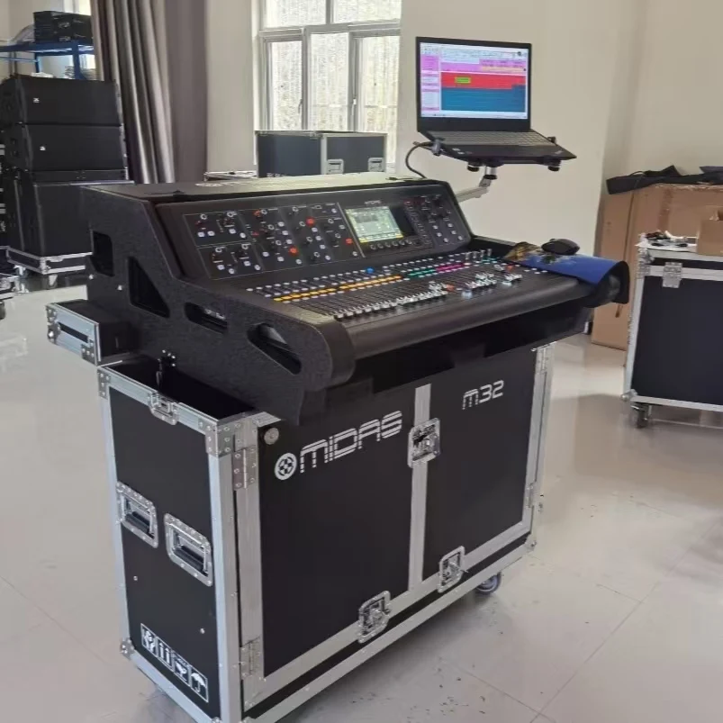 Custom MIDAS M32Live 32-Channel Digital Hybrid Console for Open Aviation Case OEM & ODM Supported Tool Case