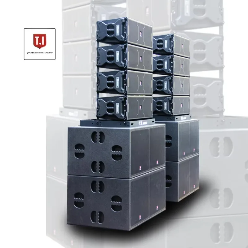 Waterproof Dual 10 Inch Active Passive Line Array System, universal audio equipment for indoor and outdoor stage shows