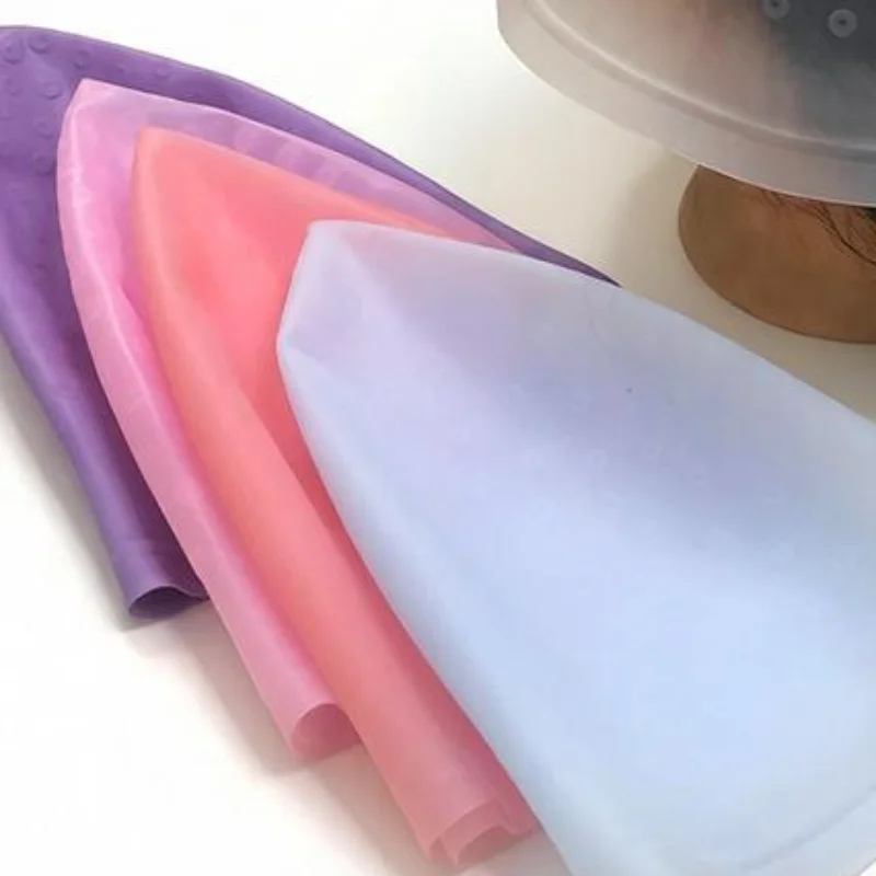 Professional Pink Silicone Hair Dye Cap with Hook Needle Reusable Dyeing Tool for Home Salon Hair Coloring DIY