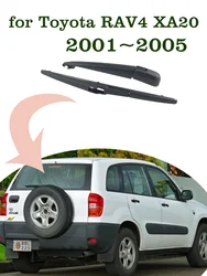 Car Rear Wiper Blade for Toyota RAV4 XA20 2001~2005 2002 2003 2004 Windscreen Windshield Rain Brushes Cleaning Accessories