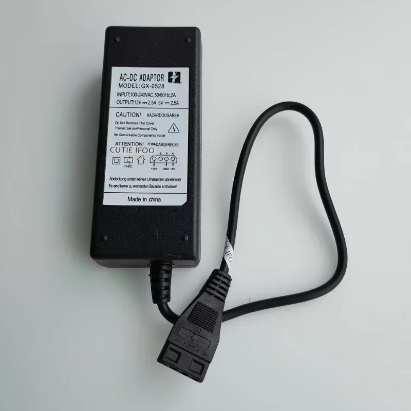 PC 4Pin IDE SATA  AC to DC Power Adapter Supply Cable For Computer 3.5 inch HDD Hard DVD CD-ROM Disk Driver 12V + 5V 2.5A