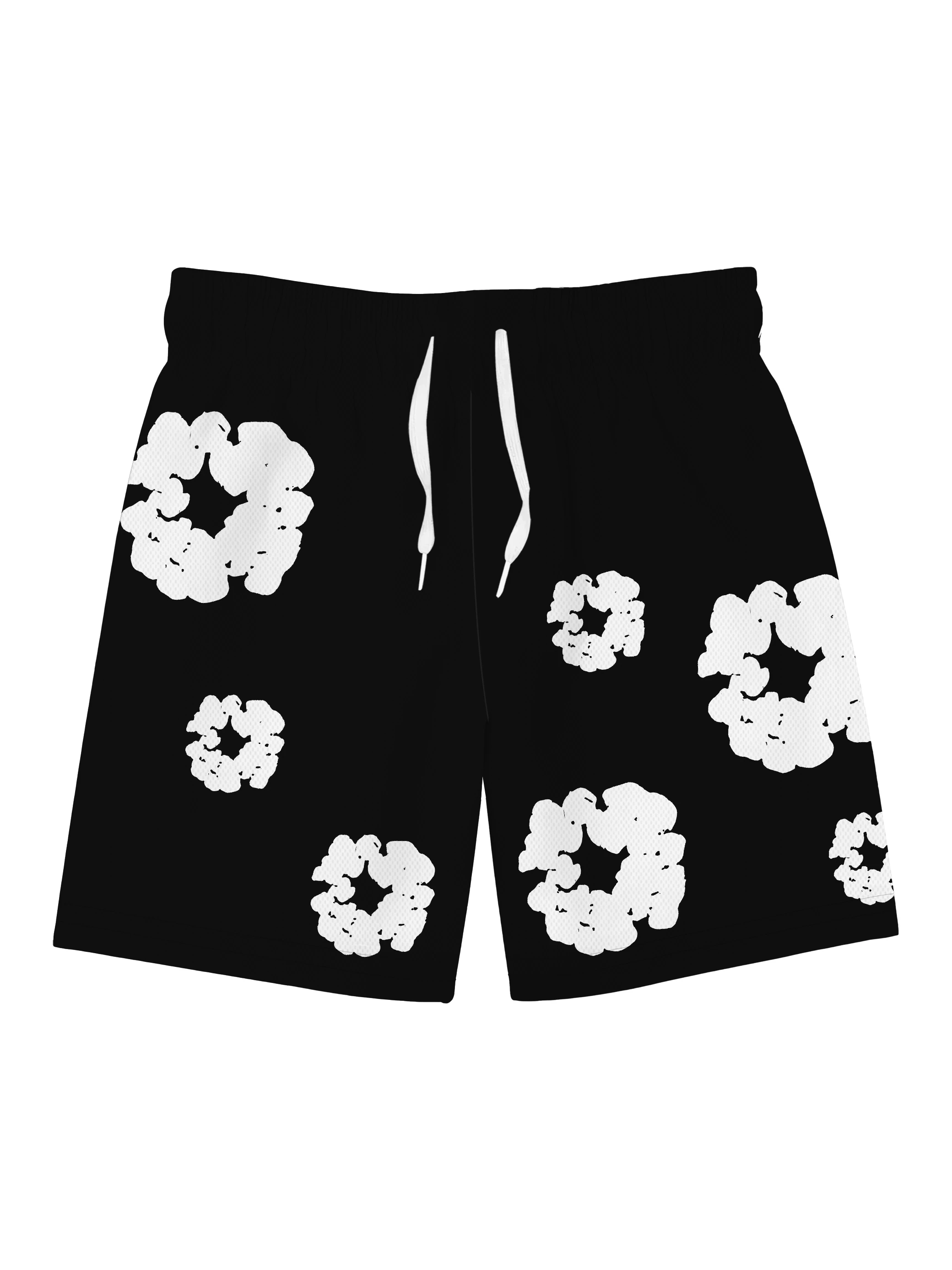 

Новые летние мужские шорты 2025 года – это повседневные и модные с цветочным принтом и сеткой, подчеркивающие уличную мужскую нижнюю часть.