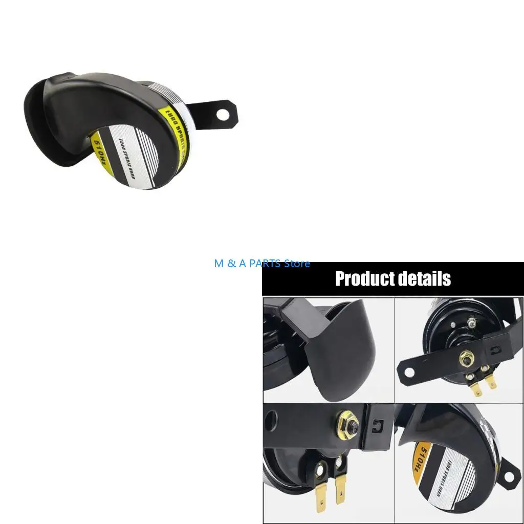 U1JF High Volumes 12V Universal Vehicle Horn Build Easy Mounting Designs