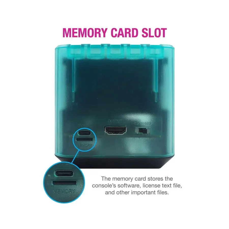 Console da gioco RetroN Sq HD per Game Boy Color Game Boy Advance Hyper Beach Game Boy Advance