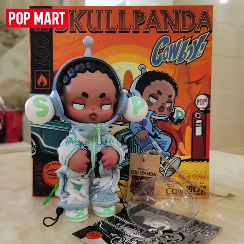 

Genuine POP MART SKULLPANDA OOTD Series 1/8 Anime Figure Collection Ornaments Cute Toys Surprise Gift