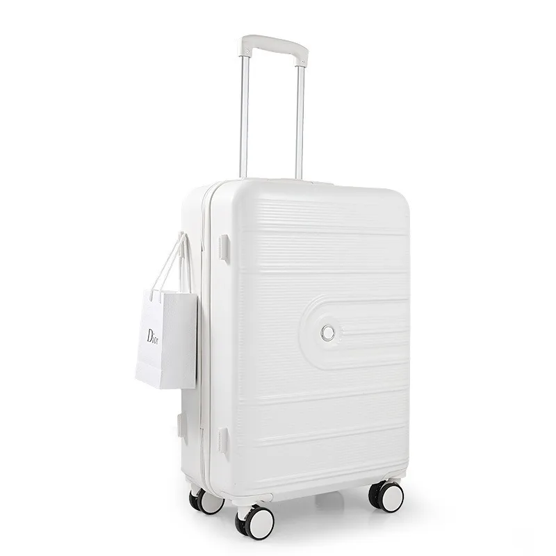 Travel Products Rolling Luggage Multi-Functional 26-Inch Trolley Case Boarding With Cup Holder 24/26Inch Password Cabin Suitcase