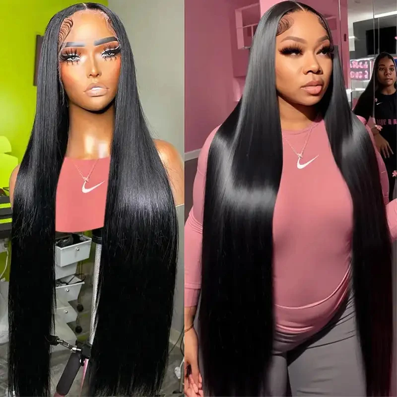 Wigirl Straight Lace Front Wigs 13x4 13x6 Human Hair Wig HD Transparent Remy 5x5 Glueless Wig Human Hair Ready To Wear For Women