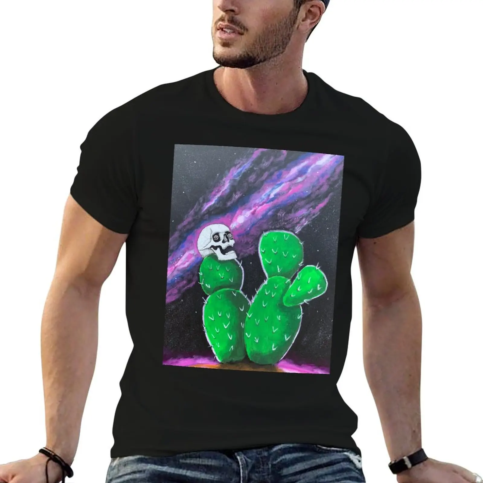 Camiseta masculina com estampa gráfica, camiseta de luxo para homem, camiseta masculina com estampa gráfica, camiseta para noite agitada.